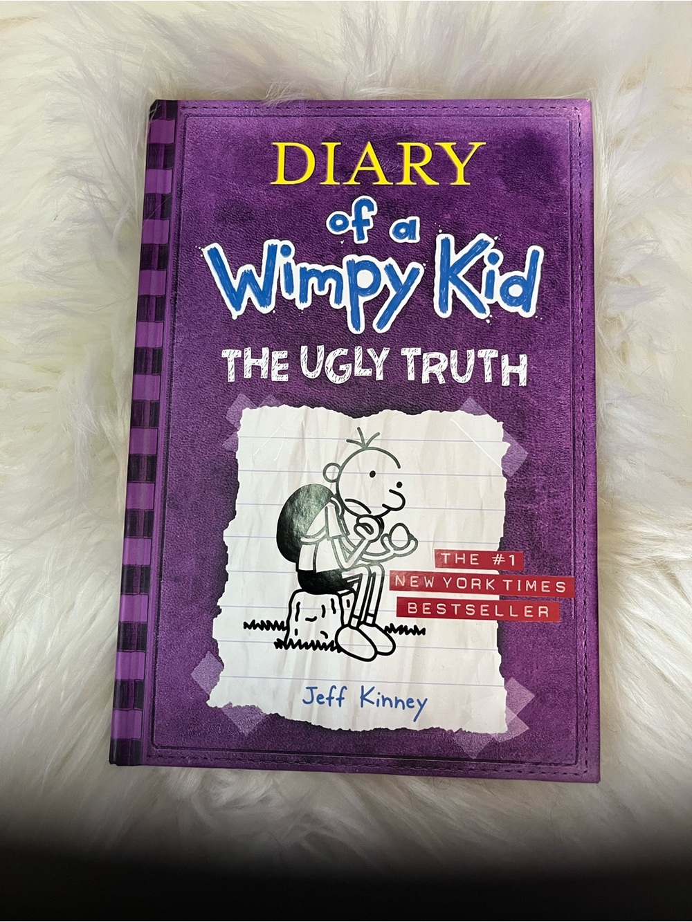 Diary of a Wimpy Kid: The Ugly Truth — Purple Hardcover Kids Book by Jeff Kinney